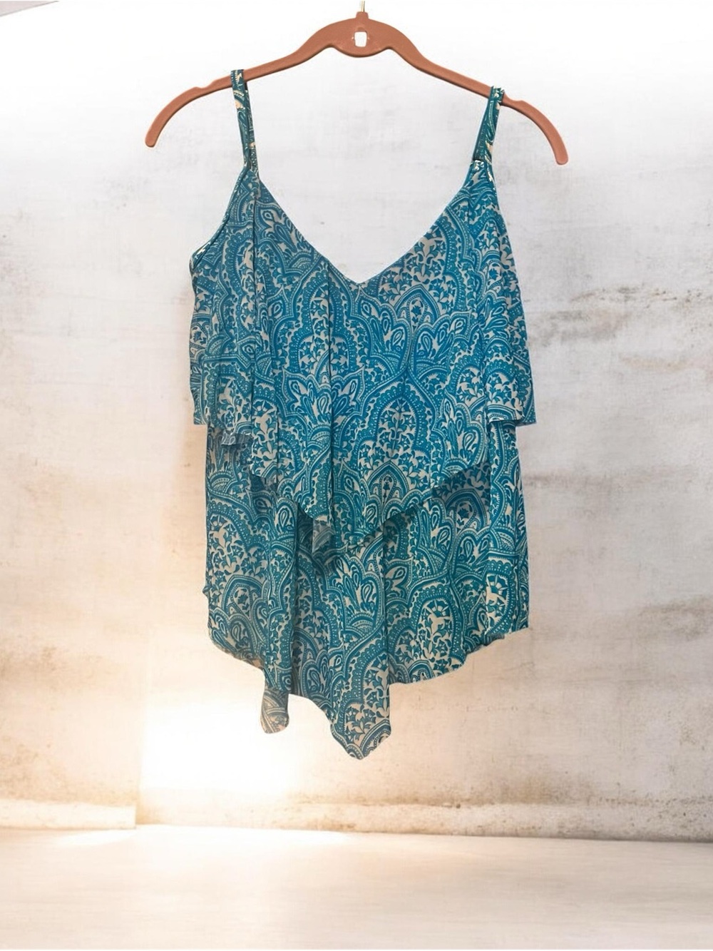 Ladies Tankini Swim Top Sz 12